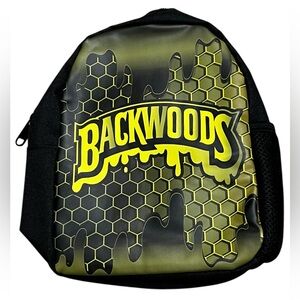 Backwoods men’s Multi Purpose Adjustable Shoulder Sling Bag Black Yellow